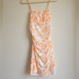 Floral Spaghetti Strap Mini Dress Size S